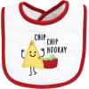 image:imageHudson Baby Unisex Baby Cotton Terry Drooler Bibs With Fiber FillingPizza Taco