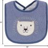image:imageHudson Baby Unisex Baby Cotton Terry Drooler Bibs With Fiber FillingWild One
