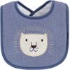 image:imageHudson Baby Unisex Baby Cotton Terry Drooler Bibs With Fiber FillingWild One