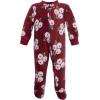 image:imageHudson Baby Unisex Baby Fleece Sleep and PlayBurgundy Floral