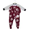 image:imageHudson Baby Unisex Baby Fleece Sleep and PlayBurgundy Floral