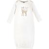 image:imageHudson Baby Unisex Baby Gown Swaddle Blanket and Cap or Headband 06 MonthsEnchanted Forest