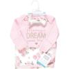 image:imageHudson Baby Unisex Baby Gown Swaddle Blanket and Cap or Headband 06 MonthsMom Floral
