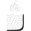 image:imageHudson Baby Unisex Baby Gown Swaddle Blanket and Cap or Headband 06 MonthsMom Moon and Back