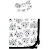 image:imageHudson Baby Unisex Baby Gown Swaddle Blanket and Cap or Headband 06 MonthsPrincess