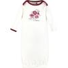 image:imageHudson Baby Unisex Baby Gown Swaddle Blanket and Cap or Headband 06 MonthsRose