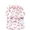 image:imageHudson Baby Unisex Baby Mink with Faux Fur Lining Pool and Beach Robe Coverups Modern Rainbow 06 MonthsModern Rainbow