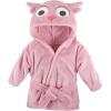 image:imageHudson Baby Unisex Baby Plush Animal Face Bathrobe Pink Floral 09 MonthsPink Owl