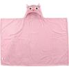 image:imageHudson Baby Unisex Baby Plush Animal Face Bathrobe Pink Floral 09 MonthsPink Owl