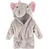 image:imageHudson Baby Unisex Baby Plush Animal Face Bathrobe Pink Floral 09 MonthsPretty Elephant