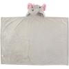 image:imageHudson Baby Unisex Baby Plush Animal Face Bathrobe Pink Floral 09 MonthsPretty Elephant