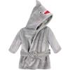 image:imageHudson Baby Unisex Baby Plush Animal Face Bathrobe Shark 09 Months Pack of 3