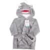 image:imageHudson Baby Unisex Baby Plush Animal Face Bathrobe Shark 09 Months Pack of 3