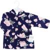image:imageHudson Baby Unisex Baby Plush Animal Face BathrobeNavy Rose