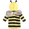 image:imageHudson Baby Unisex Baby Plush Bathrobe and Toy Set Bee One SizeBee