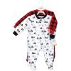 image:imageHudson Baby Unisex Baby Premium Quilted Zipper Sleep and PlayBuffalo Plaid Bear