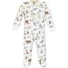image:imageHudson Baby Unisex Baby Premium Quilted Zipper Sleep and PlayForest Animals