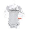 image:imageHudson Baby Unisex Baby Thermal Preemie Layette Set 4pcSnowflake