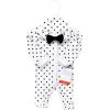 image:imageHudson Baby Unisex Baby Thermal Preemie Sleep and Play and CapBlack White Dots
