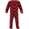 image:imageHudson Baby Unisex Baby Thermal Zipper Sleep and Play 2pkBuffalo Plaid Leopard
