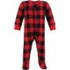 image:imageHudson Baby Unisex Baby Thermal Zipper Sleep and Play 2pkBuffalo Plaid Moose
