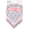 image:imageHudson Baby Unisex BabyCotton Bib and Headband or Caps SetClassic Floral
