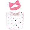 image:imageHudson Baby Unisex BabyCotton Bib and Headband or Caps SetFathers Day