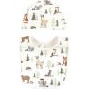image:imageHudson Baby Unisex BabyCotton Bib and Headband or Caps SetForest Animals