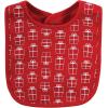 image:imageHudson Baby Unisex BabyCotton Bib and Headband or Caps SetMerry and Bright