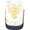 image:imageHudson Baby Unisex BabyCotton Bib and Headband or Caps SetNavy Lemon
