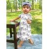 image:imageHudson Baby Unisex BabyCotton Bib and Headband or Caps SetPeriwinkle