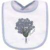 image:imageHudson Baby Unisex BabyCotton Bib and Headband or Caps SetPeriwinkle