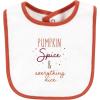 image:imageHudson Baby Unisex BabyCotton Bib and Headband or Caps SetPumpkin Spice