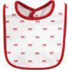 image:imageHudson Baby Unisex BabyCotton Bib and Headband or Caps SetRed Truck Bows