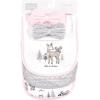 image:imageHudson Baby Unisex BabyCotton Bib and Headband or Caps SetWinter Forest