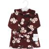 image:imageHudson Baby Unisex BabyMink with Faux Fur Lining Pool and Beach Robe CoverupsBurgundy Floral