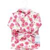 image:imageHudson Baby Unisex BabyMink with Faux Fur Lining Pool and Beach Robe CoverupsPink Roses