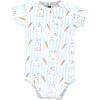 image:imageHudson Baby Unisex Cotton Bodysuit and Pant SetBlue