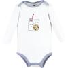 image:imageHudson Baby Unisex Cotton Bodysuit and Pant SetBlue Milk Cookies