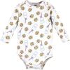 image:imageHudson Baby Unisex Cotton Bodysuit and Pant SetBlue Milk Cookies