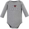 image:imageHudson Baby Unisex Cotton Bodysuit and Pant SetBoy Daddy Long Sleeve