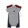 image:imageHudson Baby Unisex Cotton Bodysuit and Pant SetBoy Daddy Short Sleeve