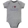 image:imageHudson Baby Unisex Cotton Bodysuit and Pant SetBoy Daddy Short Sleeve