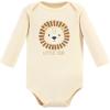 image:imageHudson Baby Unisex Cotton Bodysuit and Pant SetBrave Lion Long Sleeve