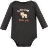image:imageHudson Baby Unisex Cotton Bodysuit and Pant SetBrave Lion Long Sleeve