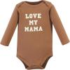 image:imageHudson Baby Unisex Cotton Bodysuit and Pant SetBrown Navy Mamas Boy Longsleeve