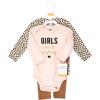 image:imageHudson Baby Unisex Cotton Bodysuit and Pant SetCinnamon Hearts Long Sleeve
