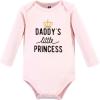 image:imageHudson Baby Unisex Cotton Bodysuit and Pant SetDaddys Little Princess Long Sleeve