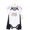 image:imageHudson Baby Unisex Cotton Bodysuit and Pant SetFirecracker