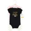 image:imageHudson Baby Unisex Cotton Bodysuit and Pant SetGirl Daddy